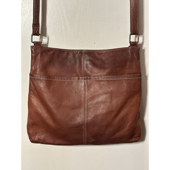 Margot of New York Beautiful Large Leather Crossbody / Shoulder Purse - Picture 7 of 16